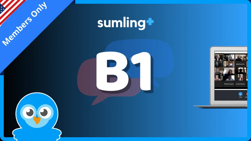 B1 English
